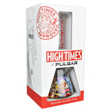 High Times x Pulsar Magazine Covers Beaker 10.5" Bong