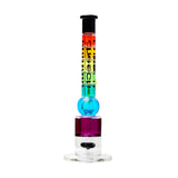 Cheech Glass 18" Rainbow Glycerin Water Pipe