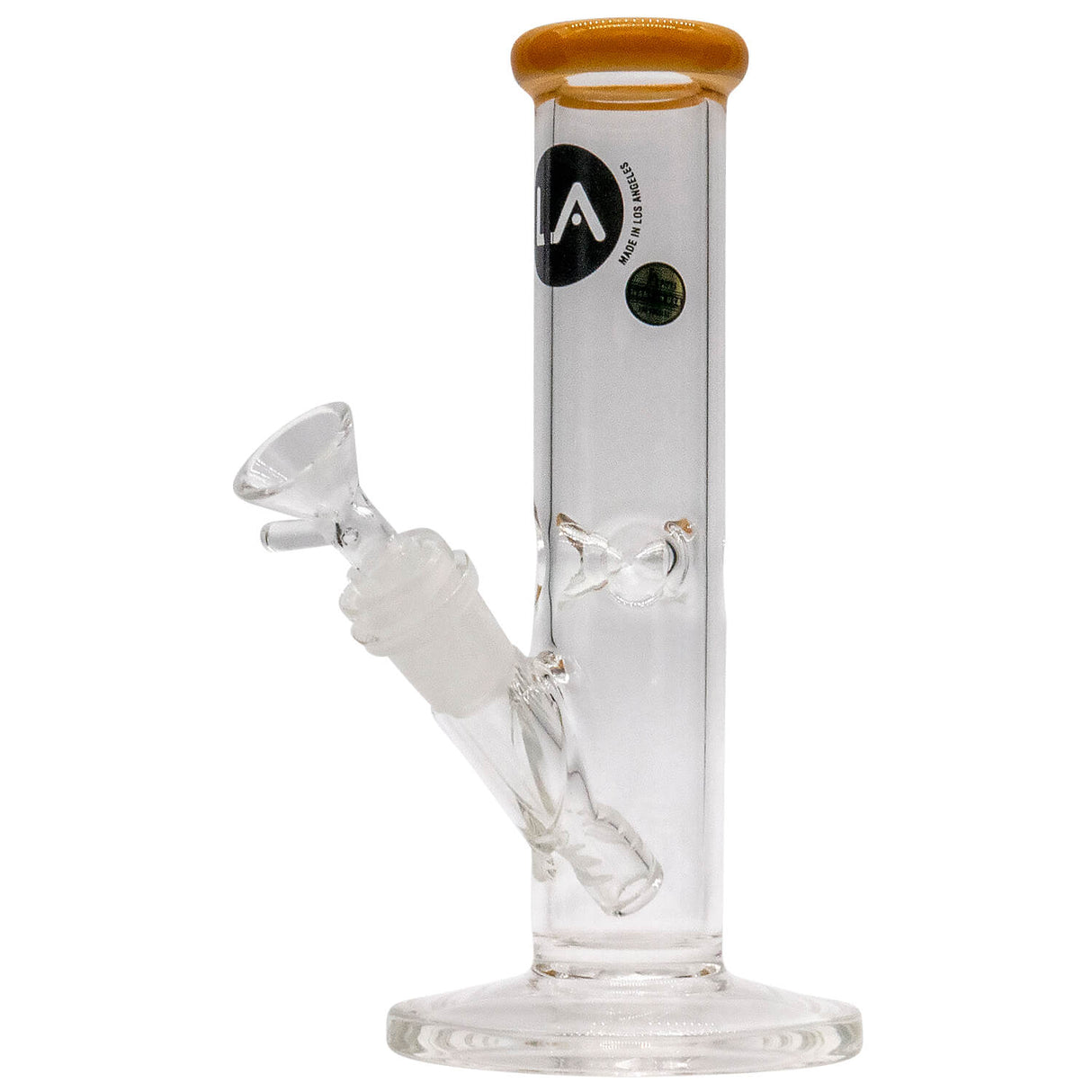 LA Pipes Straight Shooter 8" Bong (Various Colors)