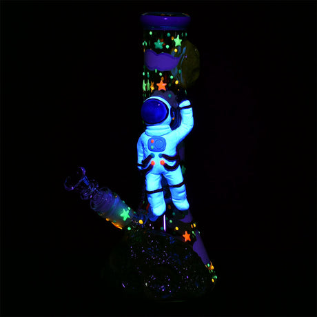 Pulsar Spaceman Beaker 10” Water Pipe | Top of the Galaxy Smoke Shop.