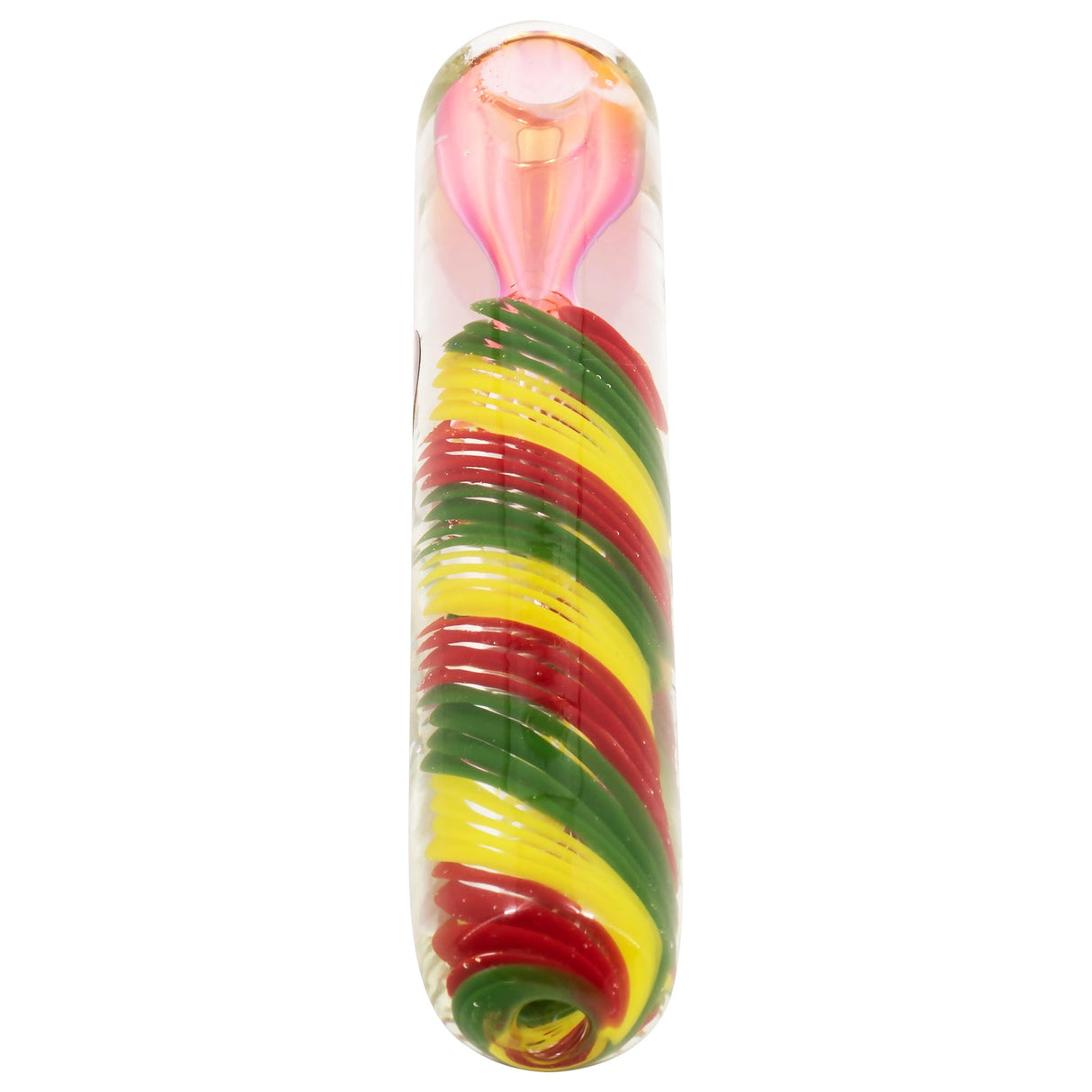 LA Pipes The "Rasta Twister" Chillum Pipe