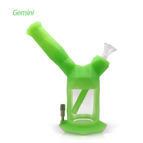 Waxmaid Gemini 2-IN-1 Water Pipe & Nectar Collector | Top of the Galaxy Smoke Shop.