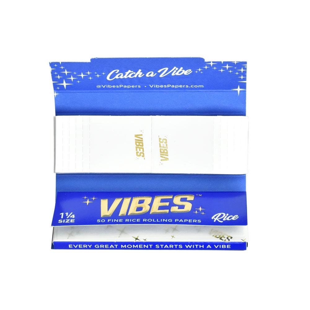 VIBES Rice Rolling Papers w/ Tips | Top of the Galaxy Smoke Shop.