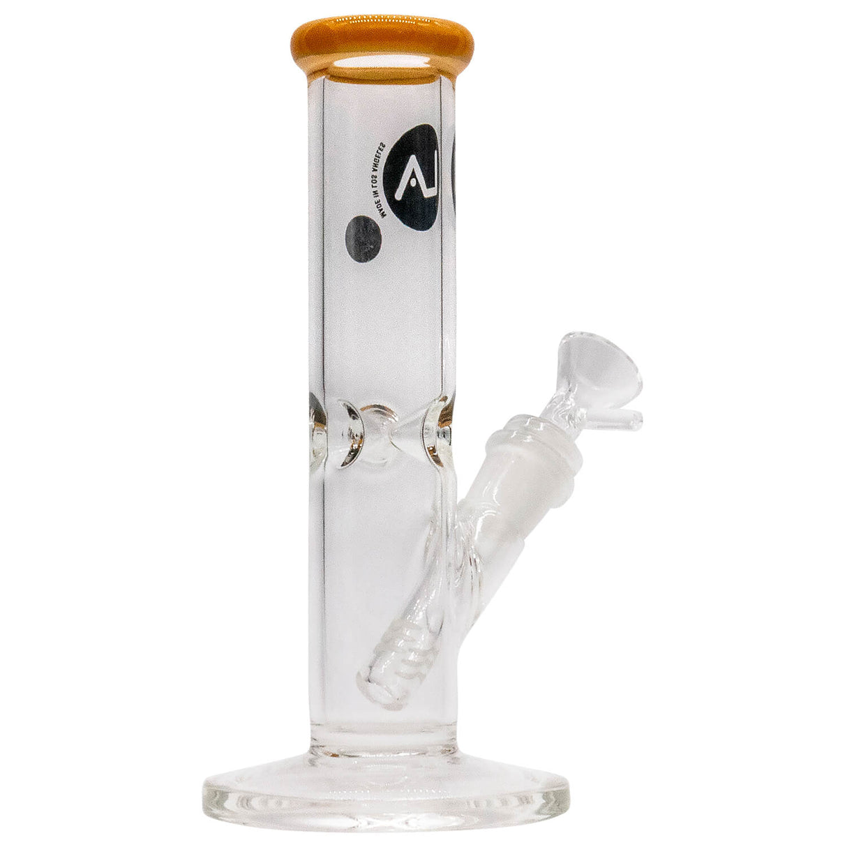 LA Pipes Straight Shooter 8" Bong (Various Colors)