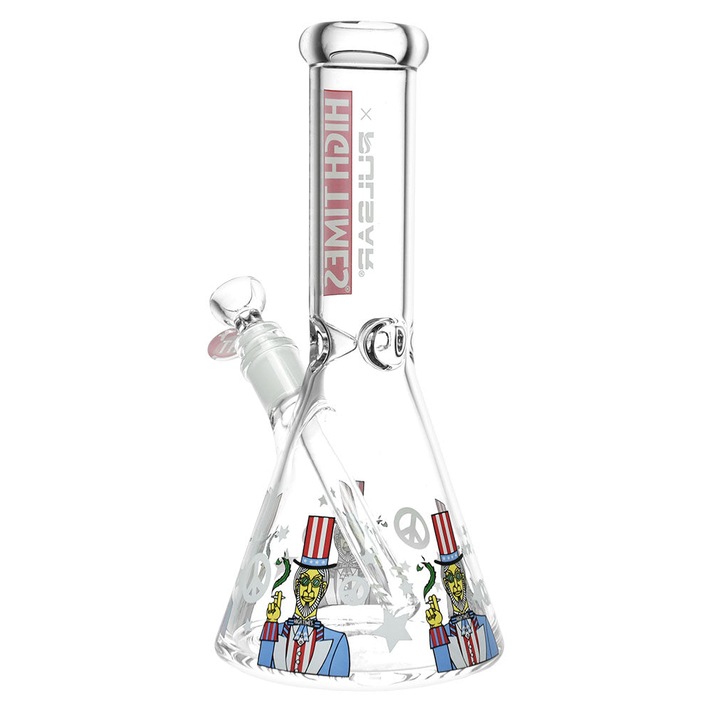 High Times x Pulsar Uncle Sam Beaker 10.5" Bong