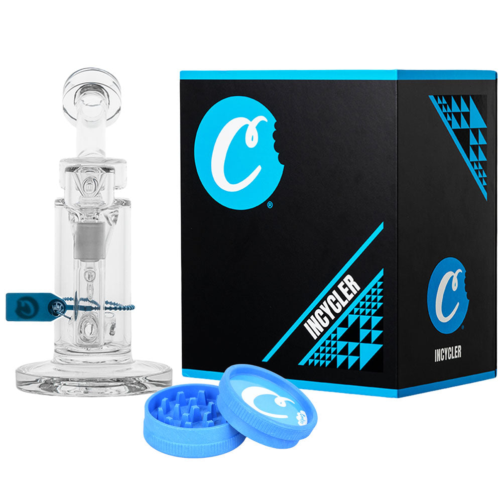 Cookies Incycler Glass Water Pipe - 7.75" / 14mm F