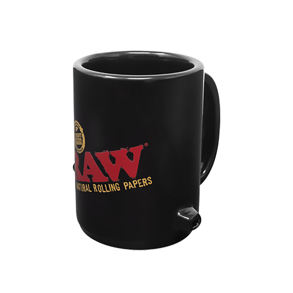 RAW Wake Up & Bake Up Ceramic Cone 10 oz Mug