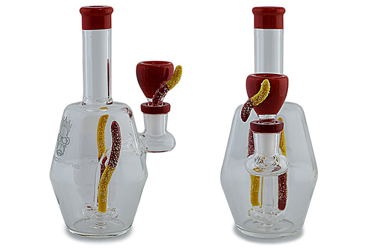 Space King Gummy Worms Bong