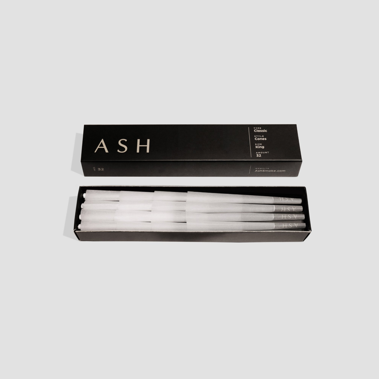 ASH Pre-Rolled Cones | Classic | 32 count
