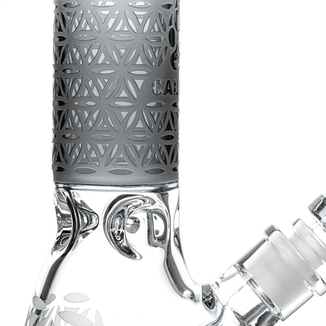 PREMIUM DEEP SANDBLASTED BEAKER BONG | CALIBEAR | Top of the Galaxy Smoke Shop.