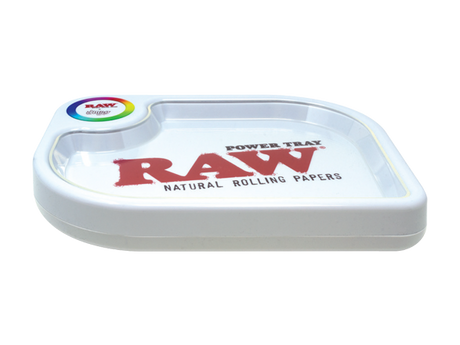 RAW Authentic Light Up Power Rolling Tray | Top of the Galaxy Smoke Shop.