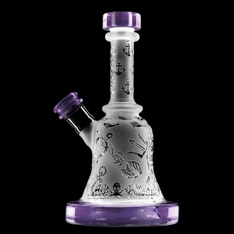 Premium Sandblasted Bell Dab Rig |CALIBEAR | Top of the Galaxy Smoke Shop.