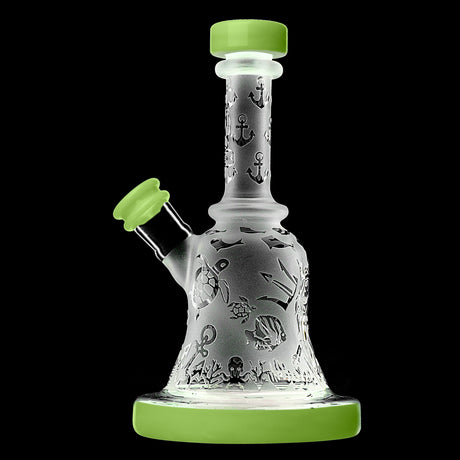 Premium Sandblasted Bell Dab Rig |CALIBEAR | Top of the Galaxy Smoke Shop.