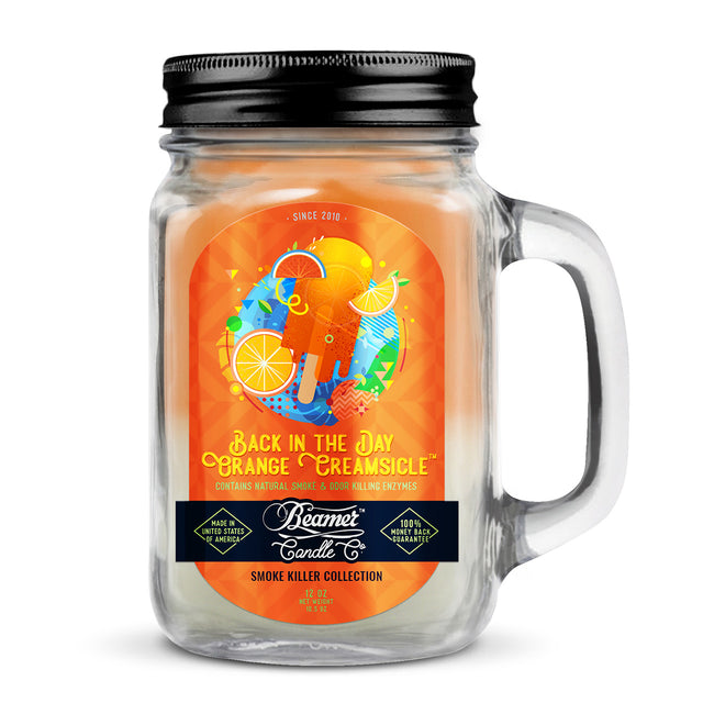 Beamer Candle Co. Orange Creamsicle (12 oz) | Top of the Galaxy Smoke Shop.