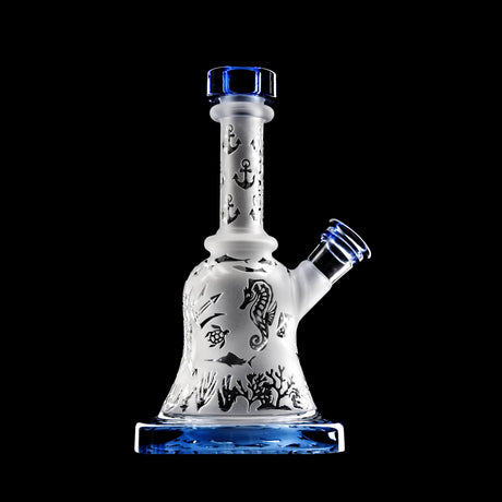 Premium Sandblasted Bell Dab Rig |CALIBEAR | Top of the Galaxy Smoke Shop.