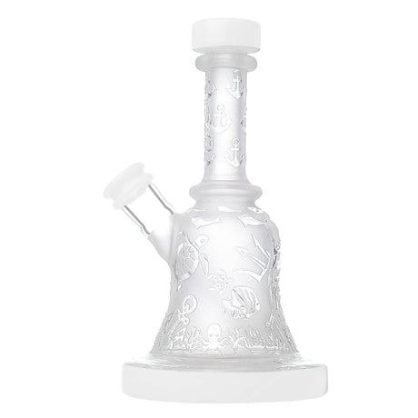 Premium Sandblasted Bell Dab Rig |CALIBEAR | Top of the Galaxy Smoke Shop.