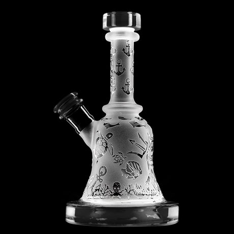 Premium Sandblasted Bell Dab Rig |CALIBEAR | Top of the Galaxy Smoke Shop.