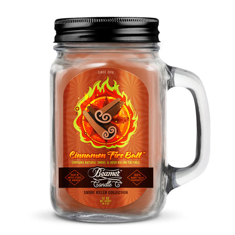 Beamer Candle Co. Cinnamon Fire Ball  (12 oz) | Top of the Galaxy Smoke Shop.