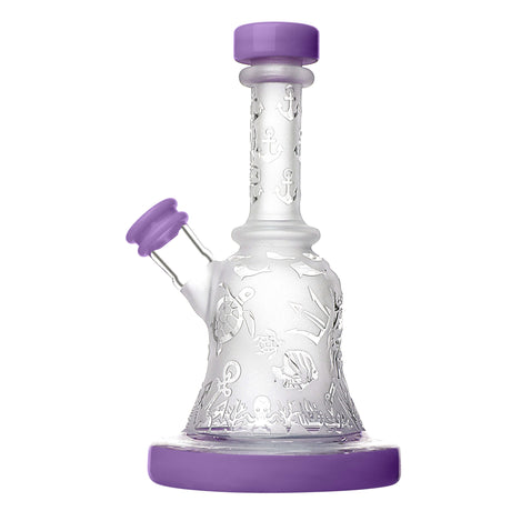 Premium Sandblasted Bell Dab Rig |CALIBEAR | Top of the Galaxy Smoke Shop.