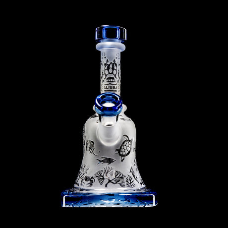 Premium Sandblasted Bell Dab Rig |CALIBEAR | Top of the Galaxy Smoke Shop.