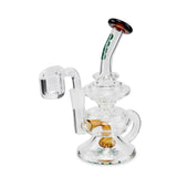 Ooze Rip Tide Mini Recycler Dab Rig - (Various Colors)
