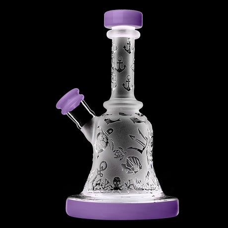 Premium Sandblasted Bell Dab Rig |CALIBEAR | Top of the Galaxy Smoke Shop.