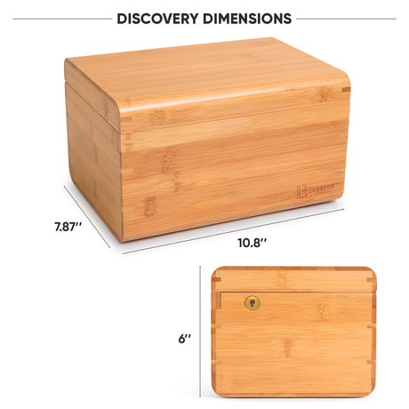 DISCOVERY Storage Box Natural | Top of the Galaxy Smoke Shop.