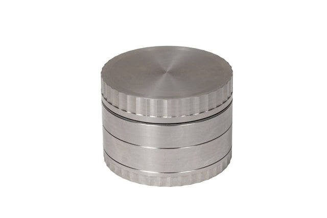IASO GOODS FOUR PIECE 2.5" STAINLESS STEEL GRINDER | Top of the Galaxy Smoke Shop.