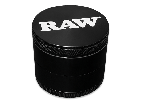 RAW G-Life Black 2.3" 4-Piece Grinder