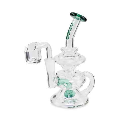 Ooze Rip Tide Mini Recycler Dab Rig - (Various Colors)