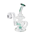 Ooze Rip Tide Mini Recycler Dab Rig - (Various Colors) | Top of the Galaxy Smoke Shop.