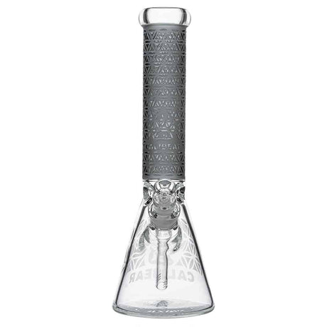 PREMIUM DEEP SANDBLASTED BEAKER BONG | CALIBEAR | Top of the Galaxy Smoke Shop.