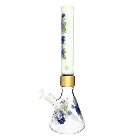 Halo Moonlight Rose Beaker Single Stack Bong | Top of the Galaxy Smoke Shop.