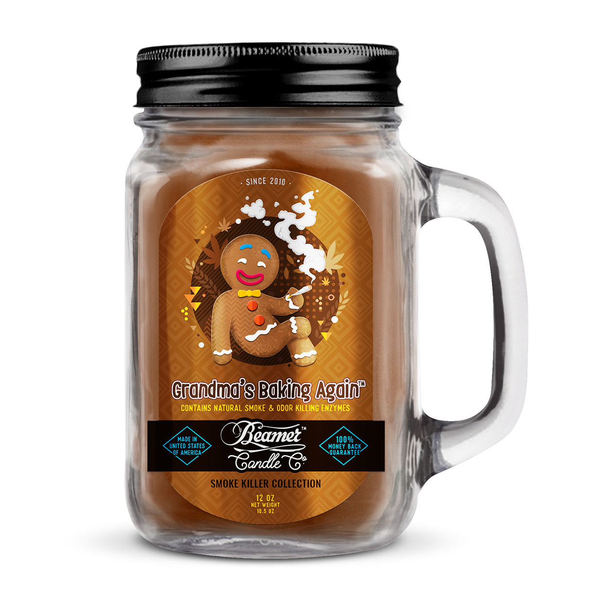 Beamer Candle Co. Grandma's Baking Again 12 oz | Top of the Galaxy Smoke Shop.