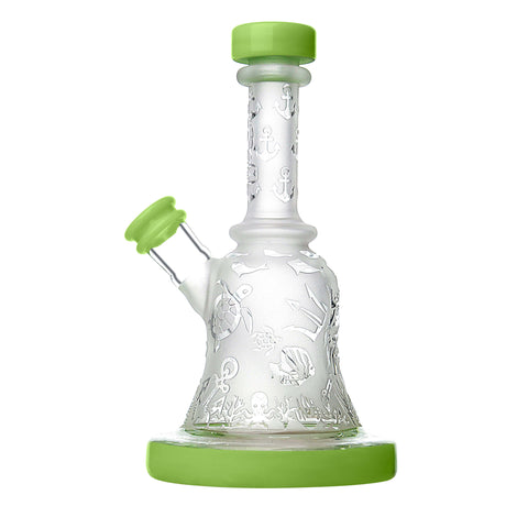 Premium Sandblasted Bell Dab Rig |CALIBEAR | Top of the Galaxy Smoke Shop.