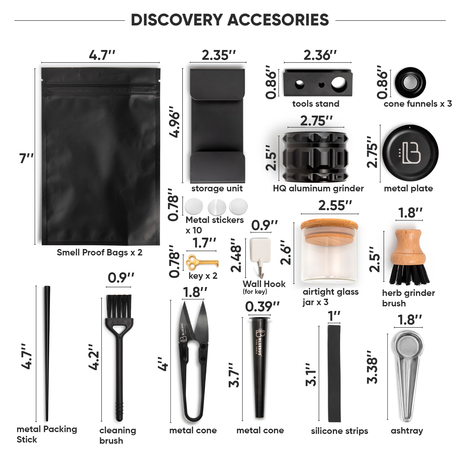 DISCOVERY Storage Box Natural | Top of the Galaxy Smoke Shop.