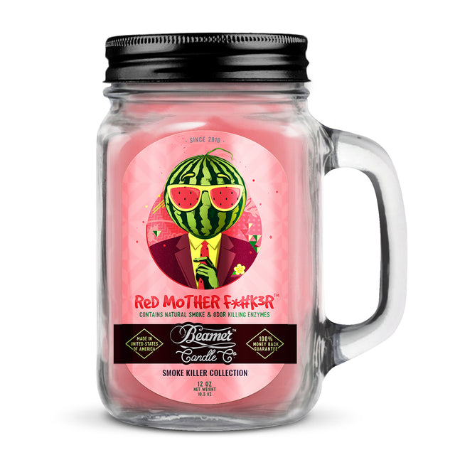 Beamer Candle Co. Red Mother F*#k3R (12 oz) | Top of the Galaxy Smoke Shop.
