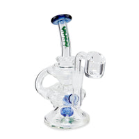 Thumbnail for Ooze Rip Tide Mini Recycler Dab Rig - (Various Colors)